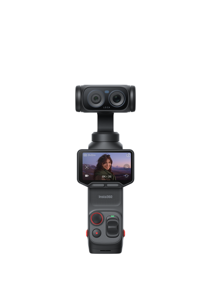Insta360 Luna Ultra Dual Lens Action Camera, 8K, 72MP, 360° Recording, Black - view 2, Black