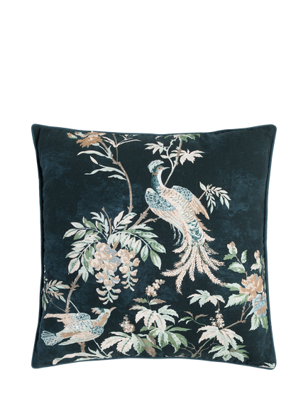 Laura Ashley Attleton Cushion, Seaspray, Seaspray