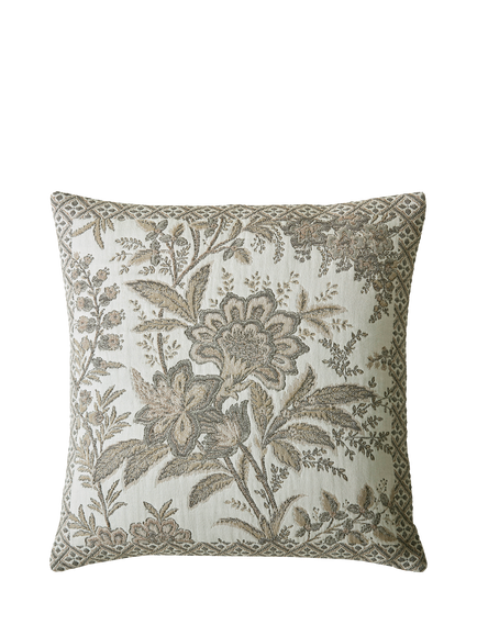 Laure Ashley Marlbrook Cushion, Truffle, Truffle