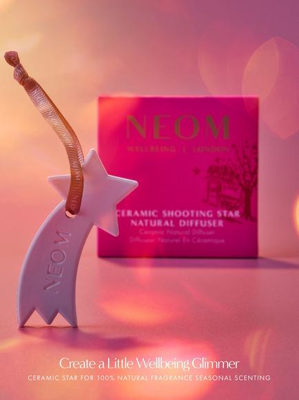 NEOM Wellbeing London Shooting Star Ceramic Diffuser - view 2, Multi