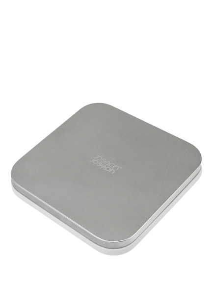 Joseph Joseph Sliding Kitchen Scale, 25kg, Stainless Steel - view 2, Stainless Steel
