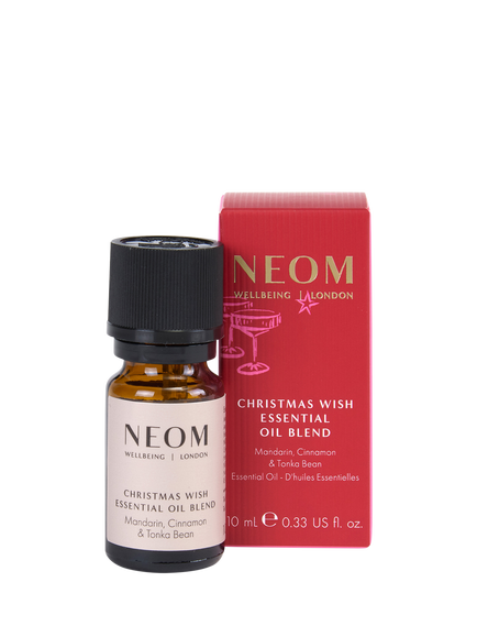 NEOM Wellbeing London Christmas Wish Oil Blend, 10ml, Pink