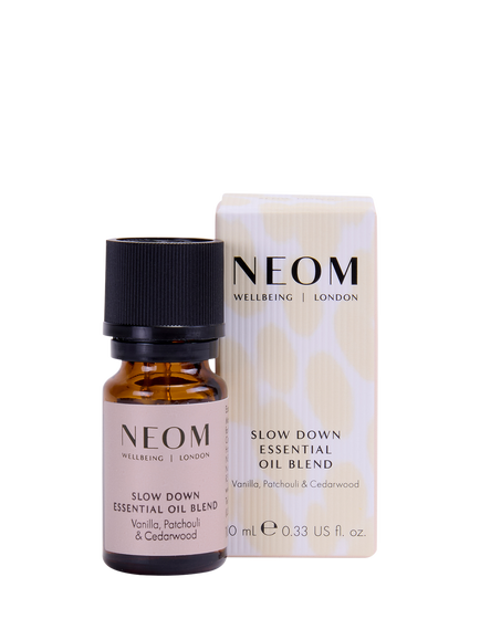 NEOM Wellbeing London Slow Down Essential Oil Blend, 10ml, Cream