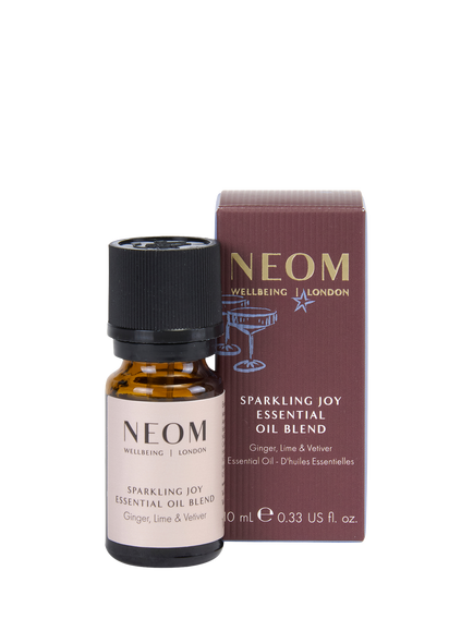 NEOM Wellbeing London Sparkling Joy Oil Blend, 10ml, Purple