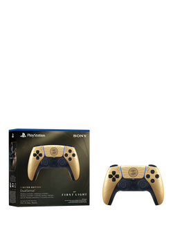 Sony PlayStation 5 DualSense Wireless Controller, 007 First Light Limited Edition, Gold - view 2, Gold
