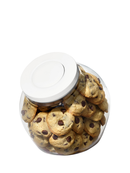 OXO POP Medium Biscuit Jar, 2.8L, Clear - view 2, Clear