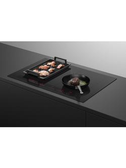 Fisher & Paykel Series 7 CI804ZZDTB5 80cm Induction Hob, Black Glass - view 2, Black Glass