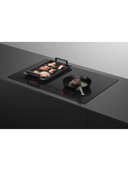 Fisher & Paykel Series 7 CI804ZZDTB5 80cm Induction Hob, Black Glass - view 2, Black Glass