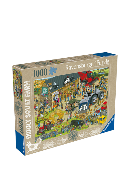 Ravensburger Diddly Squat Farm 1000 Piece Jigsaw Puzzle, Multi Multi