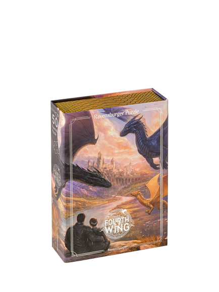 Ravensburger Fourth Wing Book Jigsaw Puzzle, 500 Pieces, Multi Multi
