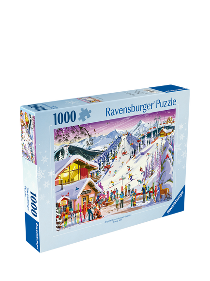 Ravensburger Slopeside Spirit 1000 Piece Jigsaw Puzzle, Multi Multi