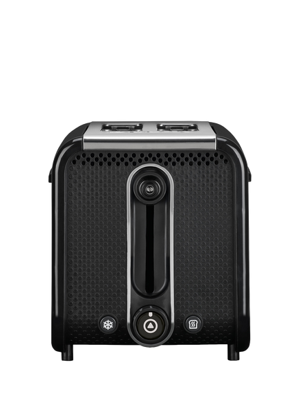 Dualit Studio 2 Slice Toaster, Black, Black