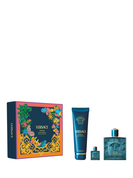 Versace Eros Eau de Parfum 100ml Father's Day Fragrance Gift Set, 