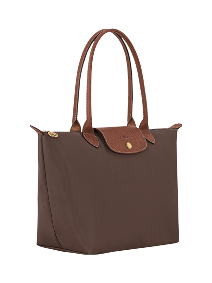 Longchamp Le Pliage Tote Bag, Mocha - view 2, Mocha