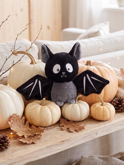 Keel Toys Bat Soft Toy, 16cm, Black - view 2, Black