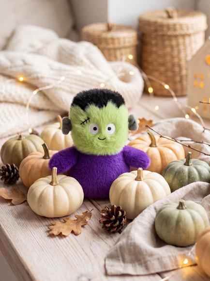Keel Toys Frankenstein Soft Toy, 12cm, Multi - view 2, Multi