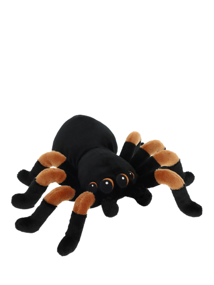 Keel Toys Spider Soft Toy, H15cm, Black/Brown