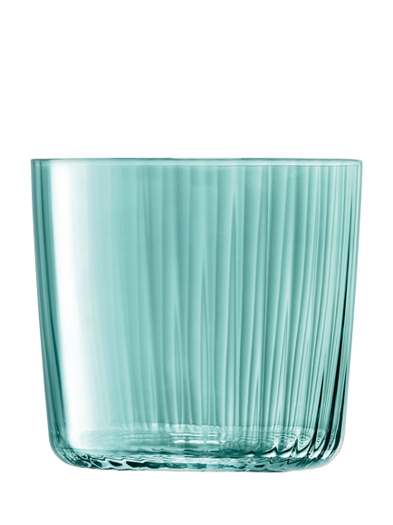 LSA International Gems Tumbler Glasses, Set of 4, 310ml, Jade - view 2, Sapphire