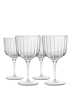 Luigi Bormioli Bach Gin Cocktail Balloon Glass, Set of 4, 600ml, Clear, Clear