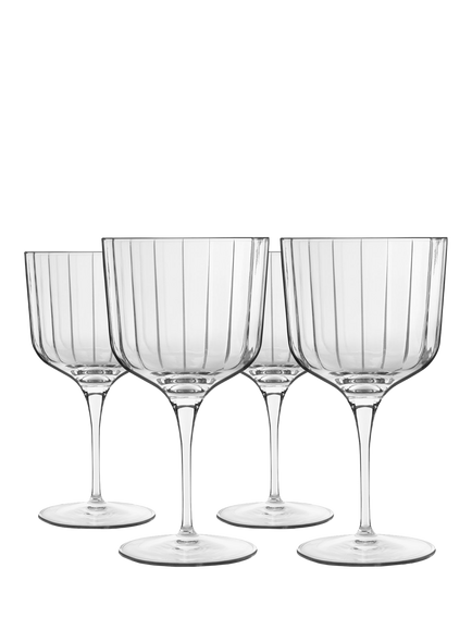 Luigi Bormioli Bach Gin Cocktail Balloon Glass, Set of 4, 600ml, Clear, Clear