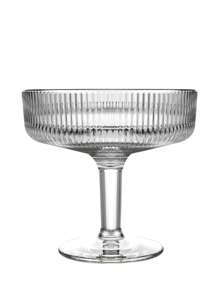 La Rochère Alice Stemmed Glass Sundae Coupe Dish, Set of 6, 330ml, Clear, Clear