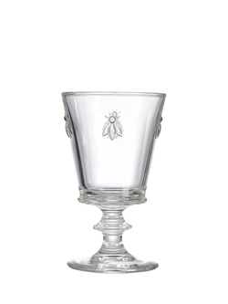 La Rochère Abeille Bee Large Stemmed Wine Glass, Set of 6, 350ml, Clear, Clear