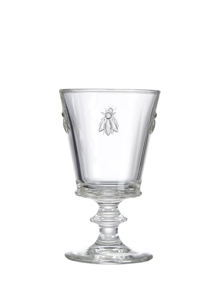 La Rochère Abeille Bee Large Stemmed Wine Glass, Set of 6, 350ml, Clear, Clear
