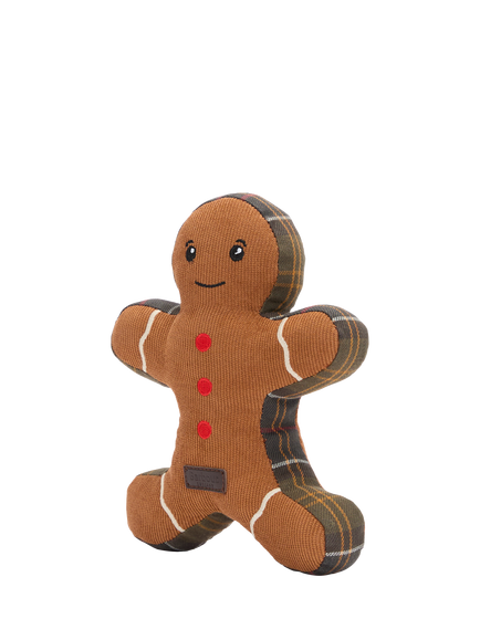 Barbour Dog Christmas Gingerbread Toy, Brown