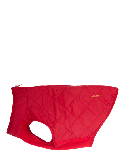 Barbour Field Reversible Dog Coat, Red, Red