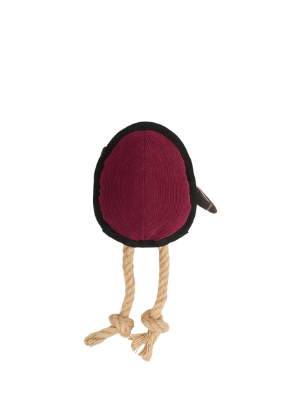 Barbour Robin Corduroy Toy, Brown/Red - view 2, Multi Multi