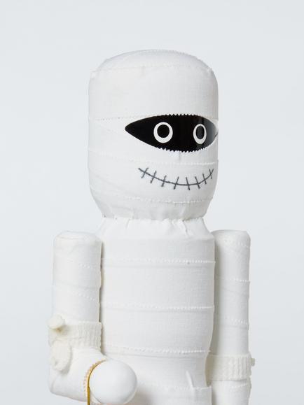 John Lewis Wooden Mummy Nutcracker - view 2, White