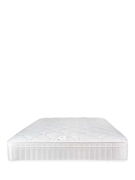 John Lewis CloudGel 2000 Pocket Spring Mattress, Medium/Firm Tension, Double - view 2, White