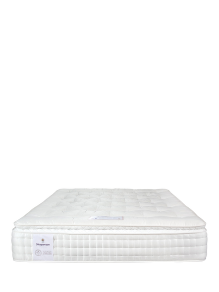 Sleepeezee Artisan Pressure Support 3800 Pocket Spring Mattress, Medium Tension, Double - view 2, White