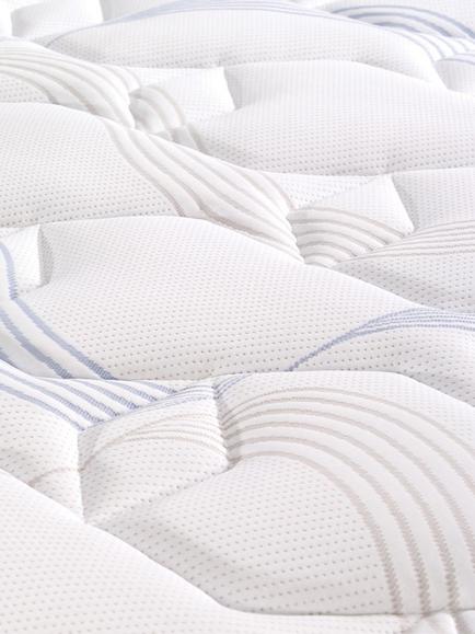 Sleepeezee Cool Rest 6500 Pocket Spring Mattress, Medium Tension, Double - view 2, White