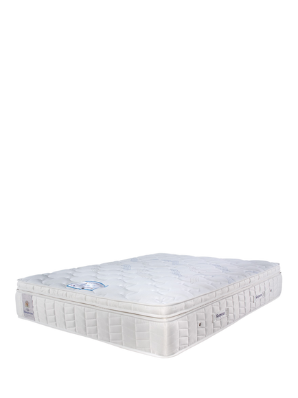Sleepeezee Cool Rest 6500 Pocket Spring Mattress, Medium Tension, King Size, White