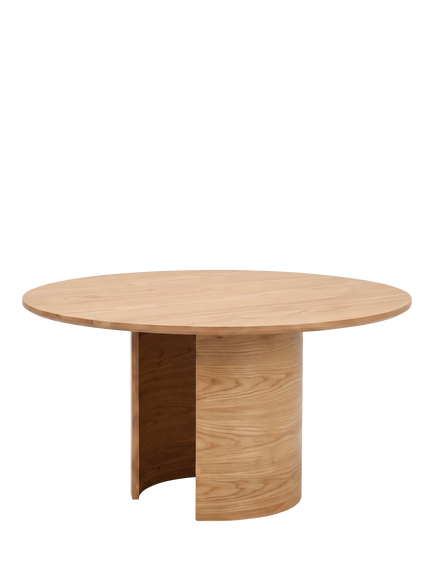 Tom Schneider Orbital Round Dining Table, Dia.120cm, Oak, Oak