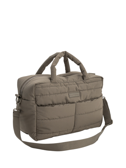 Done by Deer Quilted Changing Bag, Natural, Taupe
