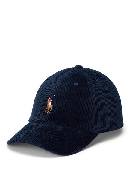 Polo Ralph Lauren Cord Cap, Aviator Navy, Aviator Navy