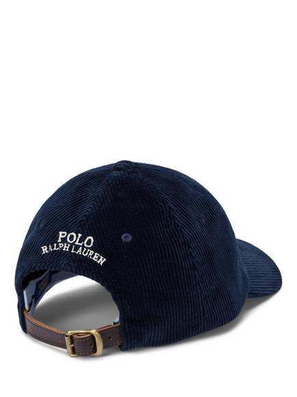 Polo Ralph Lauren Cord Cap, Aviator Navy - view 2, Aviator Navy