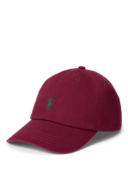 Ralph Lauren Cotton Sports Cap, Wine, Wine