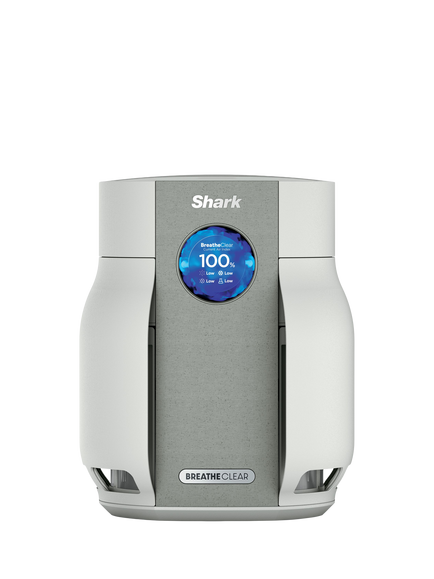 Shark BreatheClear HP062UK Compact Air Purifier with NeverChange6, Dove, Dove