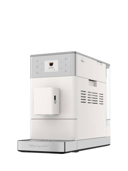 KitchenAid KA KF3 5KES8453BPL Cold Espresso Automatic Bean to Cup Coffee Machine, Porcelain White - view 2, Porcelain White