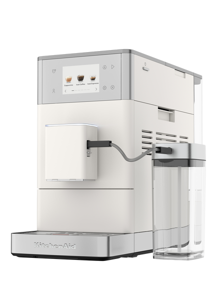 KitchenAid KA KF4 5KES8454BPL Cold Espresso Automatic Bean to Cup Coffee Machine, Porcelain White - view 2, Porcelain White