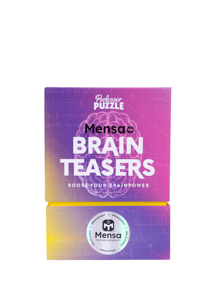 Ginger Fox Mensa Brain Teasers Game, Multi
