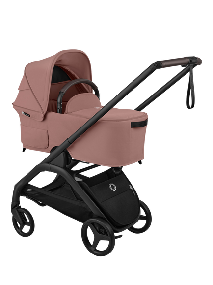 Bugaboo Dragonfly Carrycot, Dusty Pink - view 2, Dusty Pink