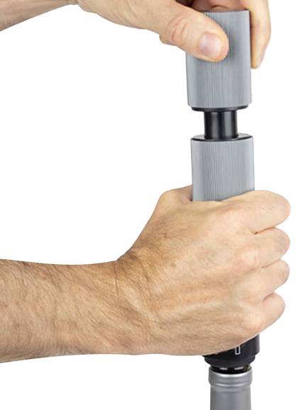 Peugeot Line Preserve Duo Wine Pump Set - view 2, Silver