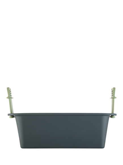 Lékué Air Fryer Rectangular Basket, Grey - view 2, Grey