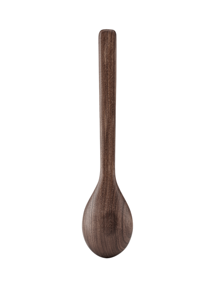 KitchenAid Solid Walnut Wood Basting Spoon - view 2, Walnut