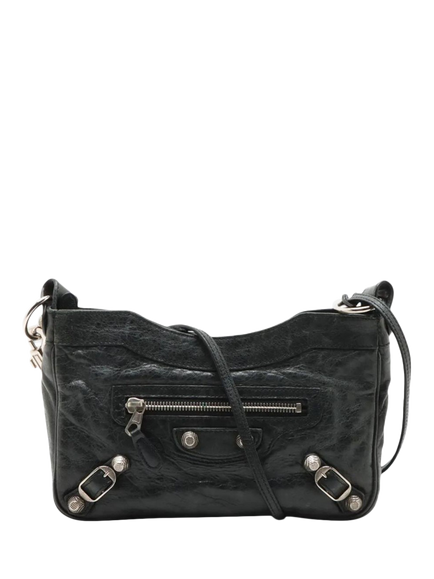 Pre-loved Balenciaga Giant Hip Crossbody Bag, Black, Black