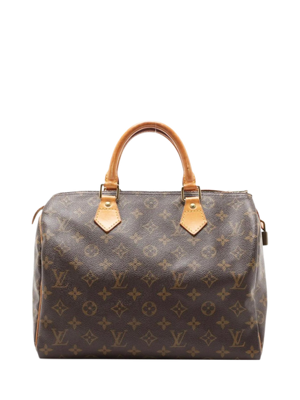 Pre-loved Louis Vuitton Vintage 1991 Speedy 30 Bag, Brown, Brown